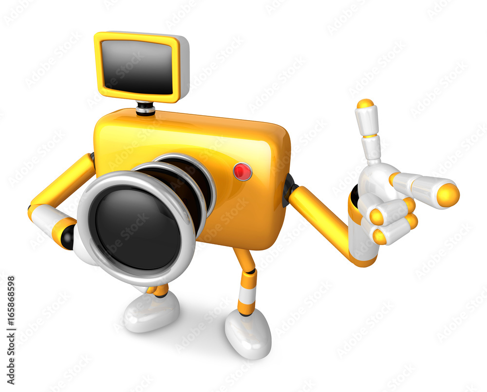 The Yellow Camera Character Taking the right hand is the best gesture. Instructed to gesture with the left hand is taking. Create 3D Camera Robot Series. The Yellow Camera Character Taking the right hand is the best gesture. Instructed to gesture with the left hand is taking. Create 3D Camera Robot Series.