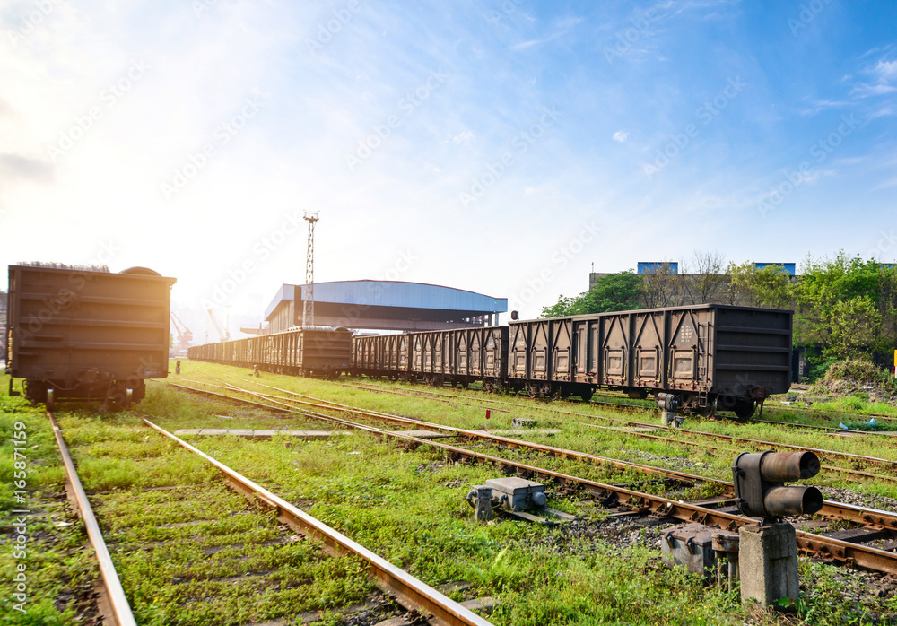 Obraz premium freight cars