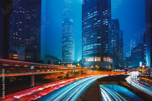 Photography Hong Kong City Night Scenes