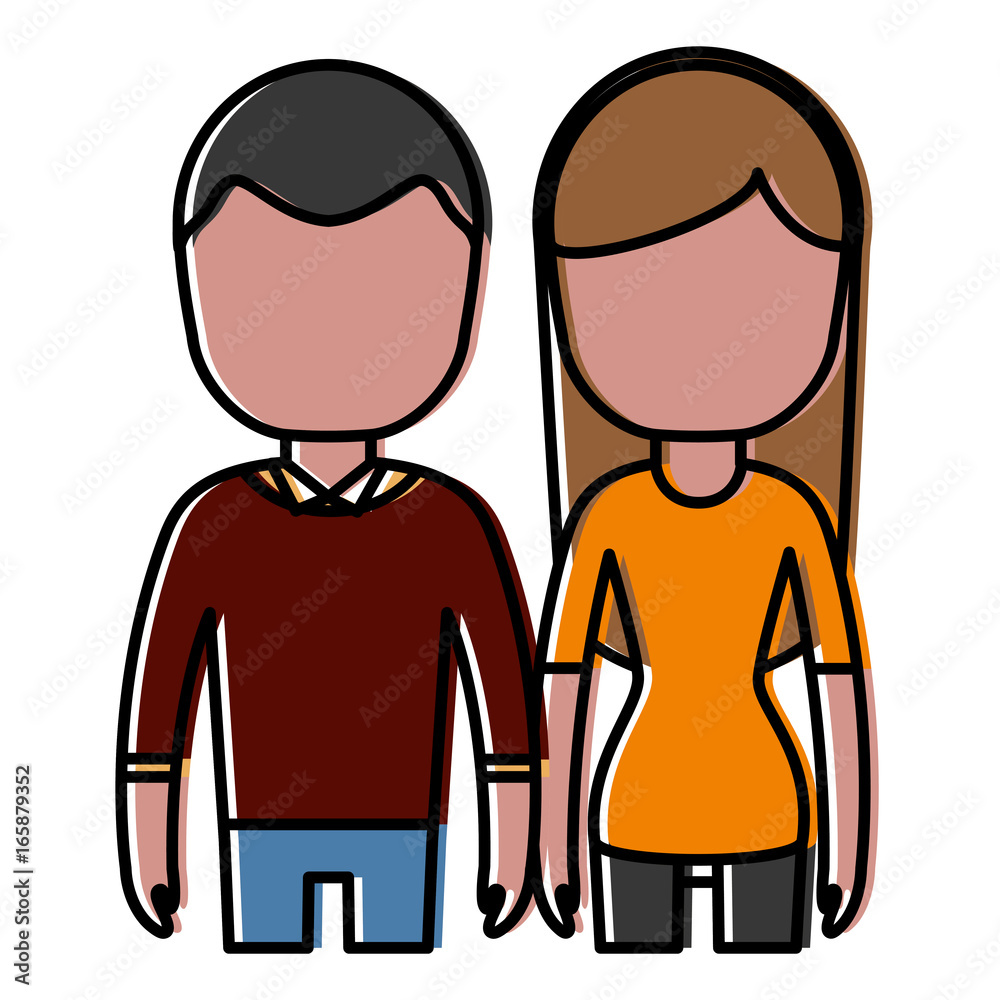 couple of man and woman icon couple of man and woman icon