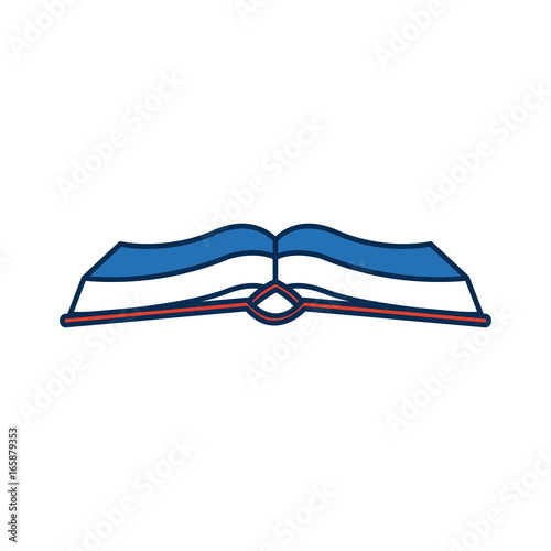 open book with pages cover education