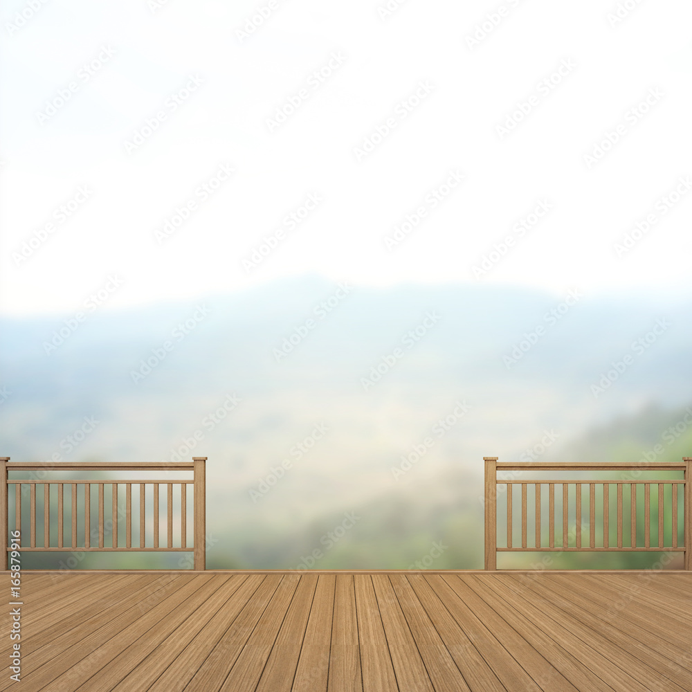 Balcony And Terrace Of Blur Nature Background Balcony And Terrace Of Blur Nature Background
