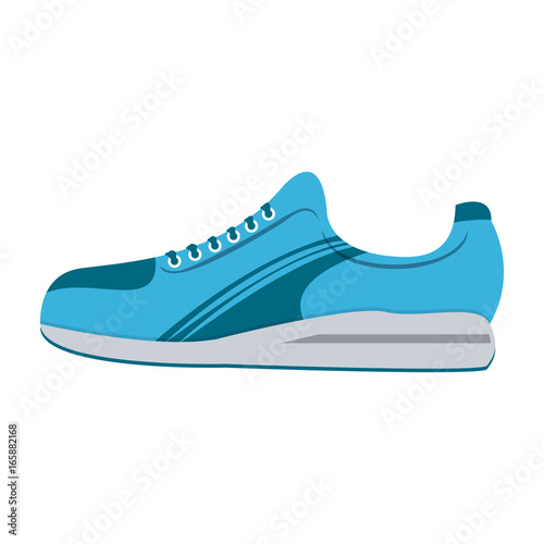 single sneaker sport shoe icon image