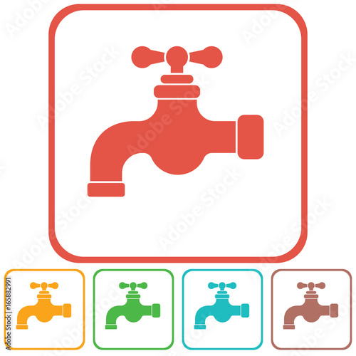 Water tap icon