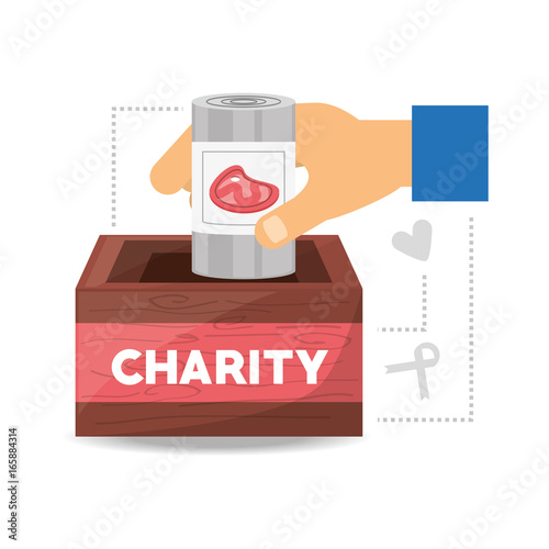 food donation support to charity of the people