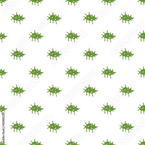 Splattered mucus isolated on white background