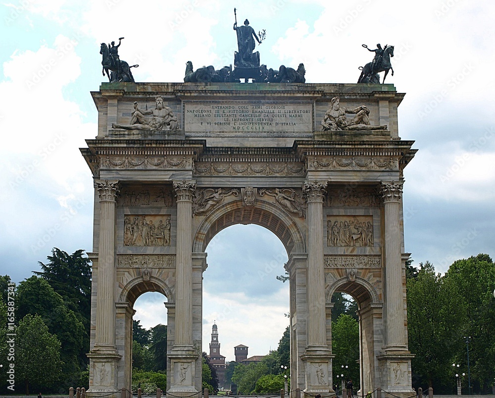 Obraz premium Simplon-Tor