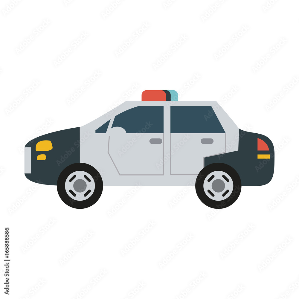police car icon image