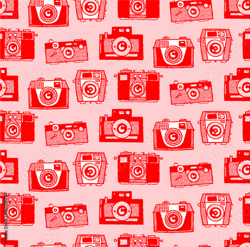 Vintage Cameras Pattern