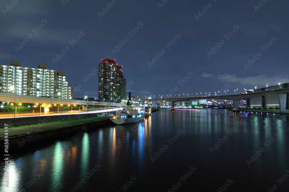 Fototapeta premium Tokyo night view