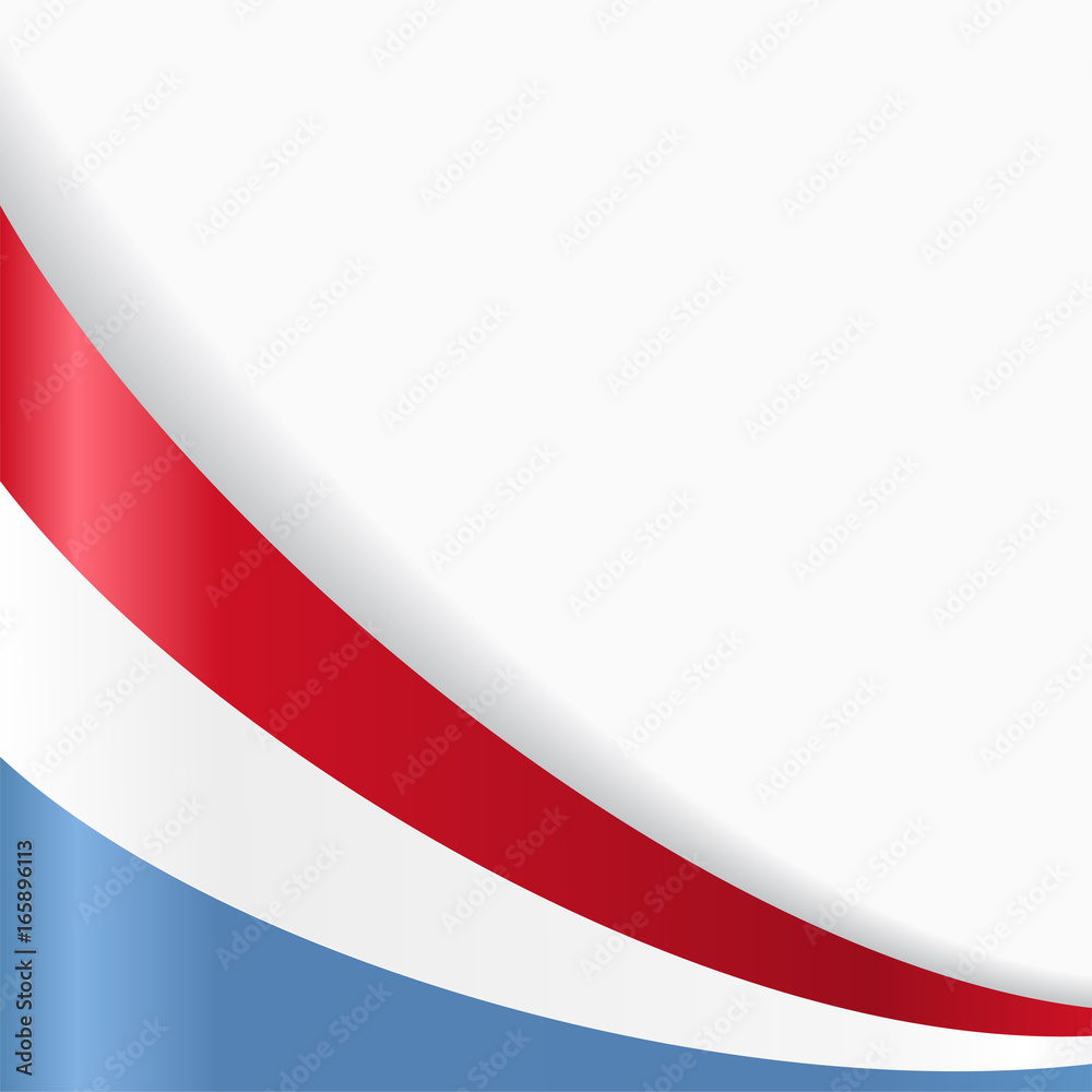 Naklejka premium Luxembourg flag background. Vector illustration.