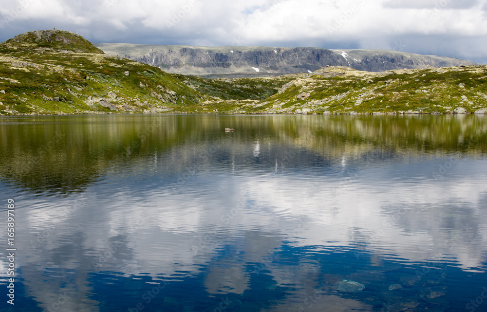 Fototapeta premium Hallingskarvet national park in Norway