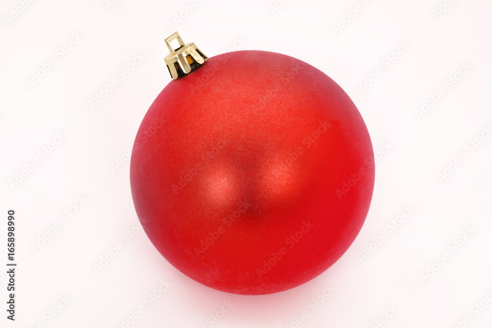 Christmas bauble red Christmas bauble red