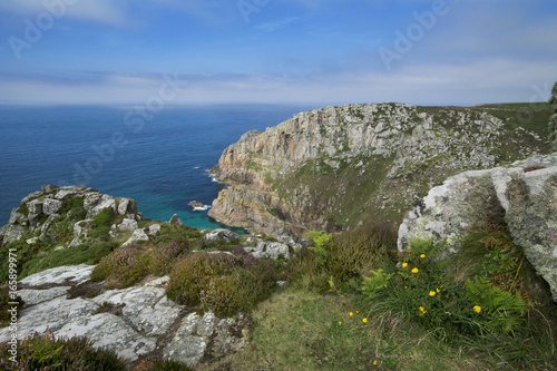 Bosigran cliff west penwith cornwall photo