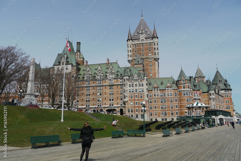 Obraz premium Quebec et son château