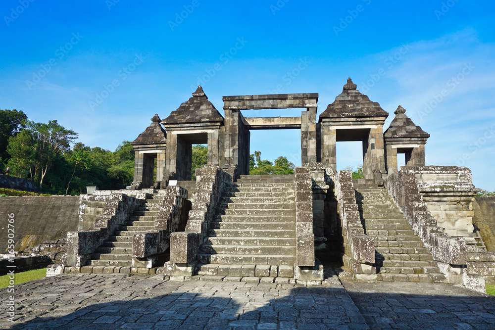 Ratu Boko Temple, Candi Ratu Boko, Location in yogyakarta, indonesia