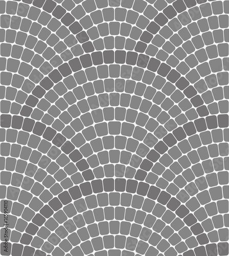 Cobblestone Pavement Seamless vector pattern photo