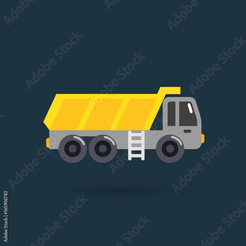 dumper truck icon