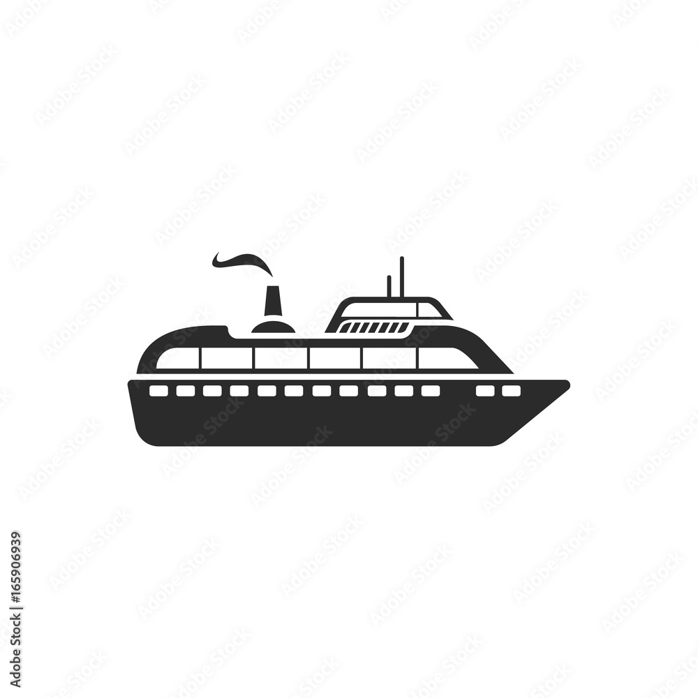 Ship modern icon