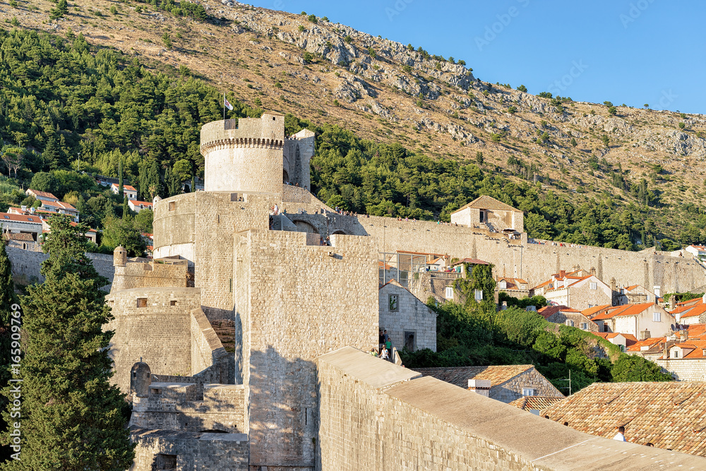 Fort Minceta and Old City Walls Dubrovnik
