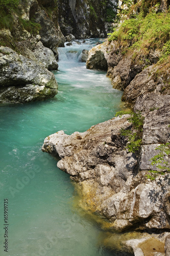 Tolminska Korita - Tolmin Gorge. Slovenia © Andrey Shevchenko