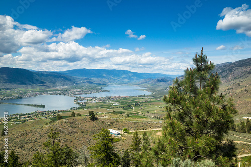 Aussicht aufs Okanagan Valley