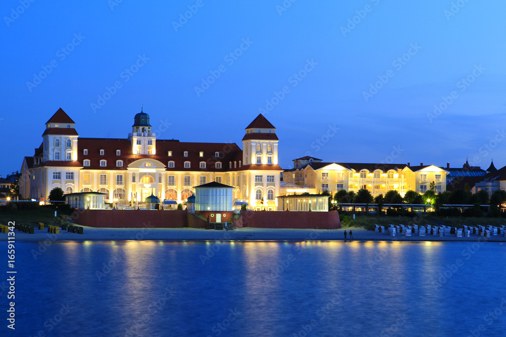 Baltic Seaside Resort in Binz at Ruegen, Baltic Sea, Germany