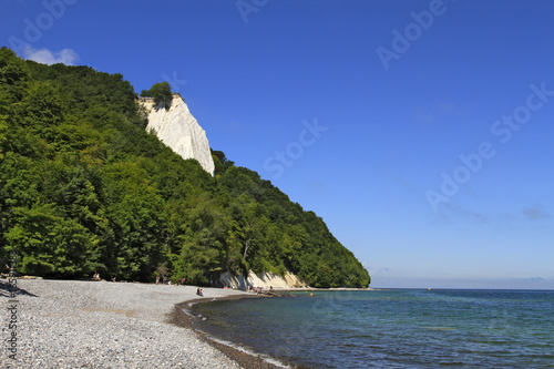 Chalk coast, Jasmund National Park, Ruegen Island