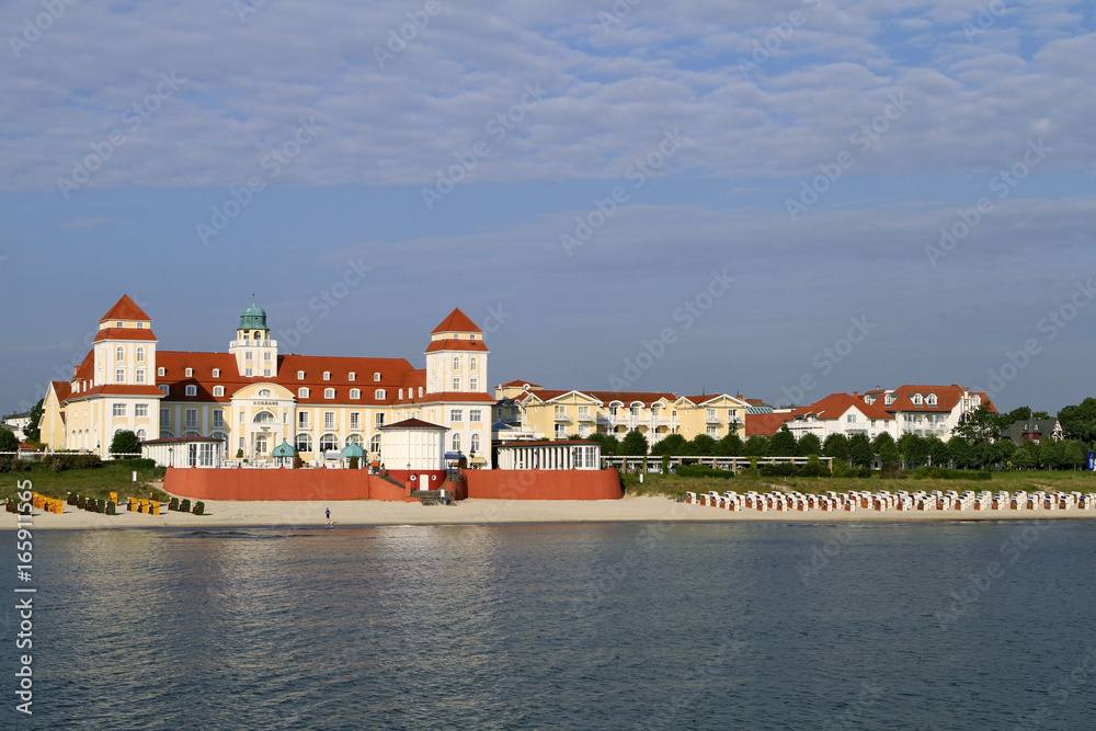 Baltic Seaside Resort in Binz at Ruegen, Baltic Sea, Germany