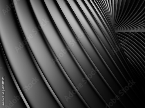 Abstract silver aluminium stripe dark metallic background