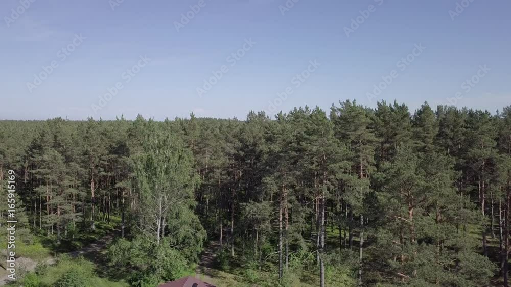 Engure Latvia Aerial view of countryside drone top view 4K UHD video Engure Latvia Aerial view of countryside drone top view 4K UHD video