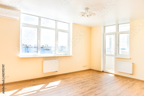 Living room interior of empty room