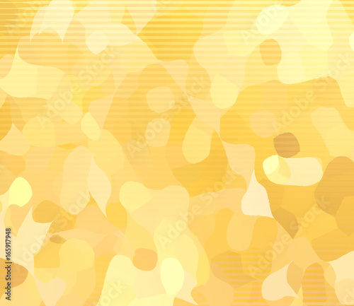 Yellow beige spotted background. Vector background