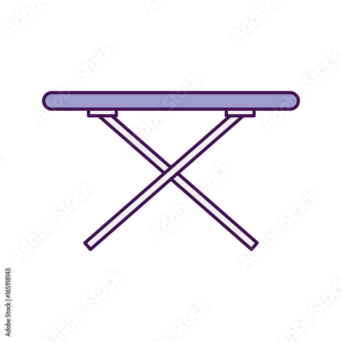 ironing board isolated icon