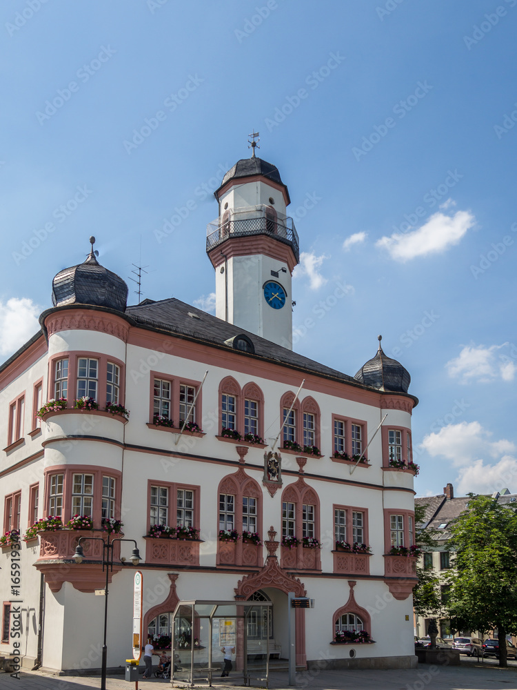 Rathaus in Hof Bayern