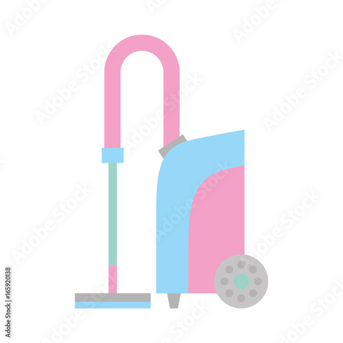 Vacuum cleaner isolated icon