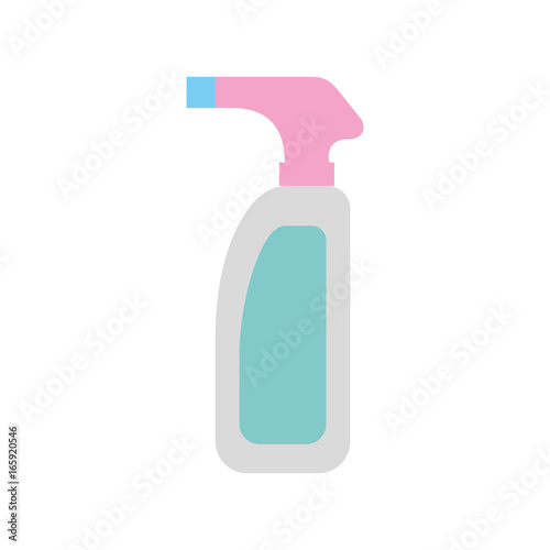 Bottle with sprinkler icon