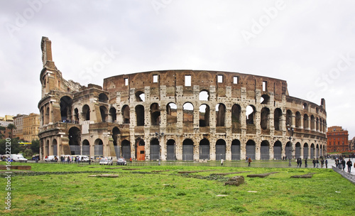 Colosseum  (Coliseum) - Flavian Amphitheatre in Rome. Italy