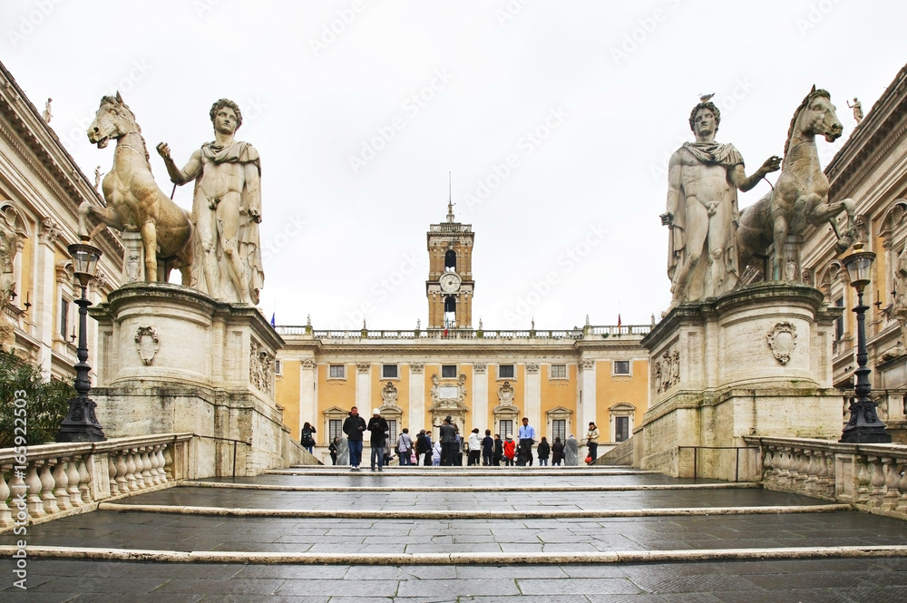 Capitoline Hill in Rome. Italy