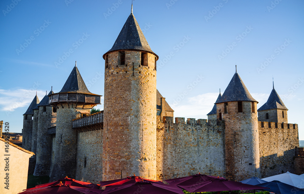 Towers of Carcassonne, France