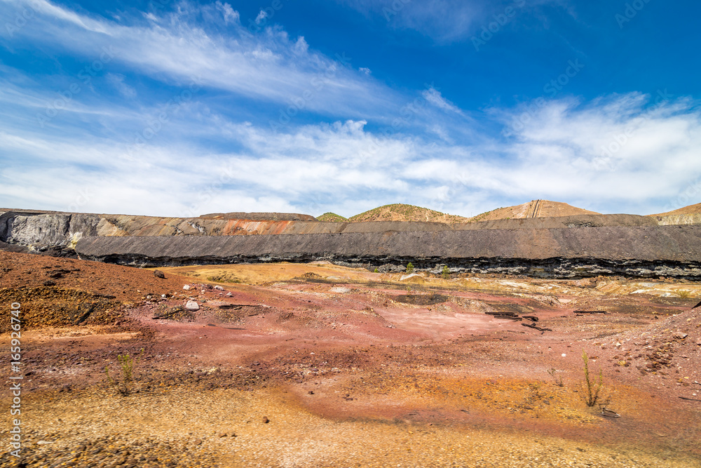 Rio Tinto kopalnia odkrywkowa w Hiszpanii