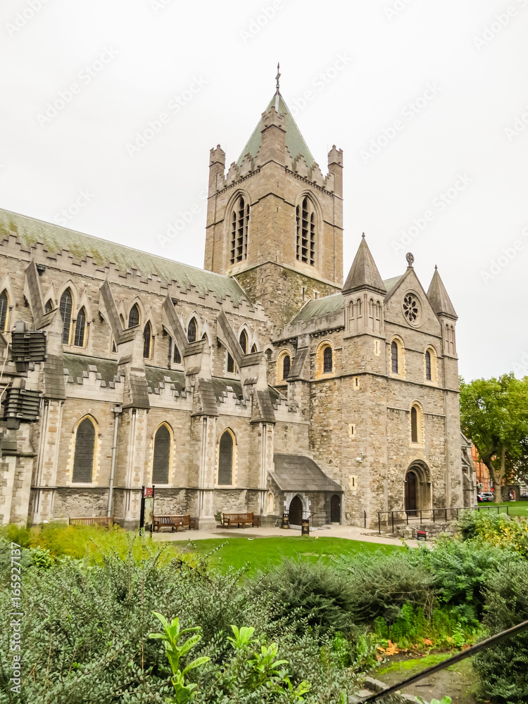 The Christ Church Cathedral or The Cathedral of the Holy Trinity, Dublin, Ireland