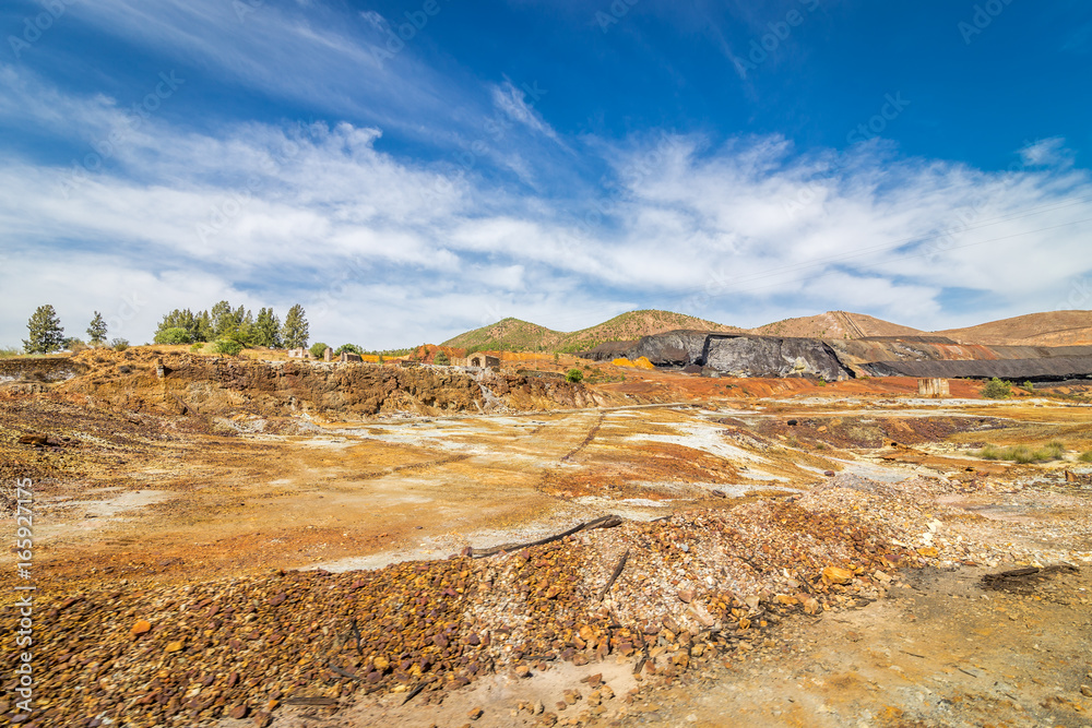 Rio Tinto kopalnia odkrywkowa w Hiszpanii
