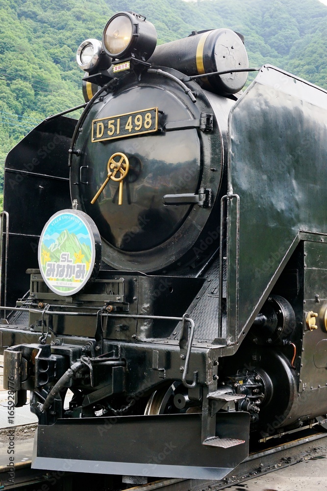 D51形蒸気機関車