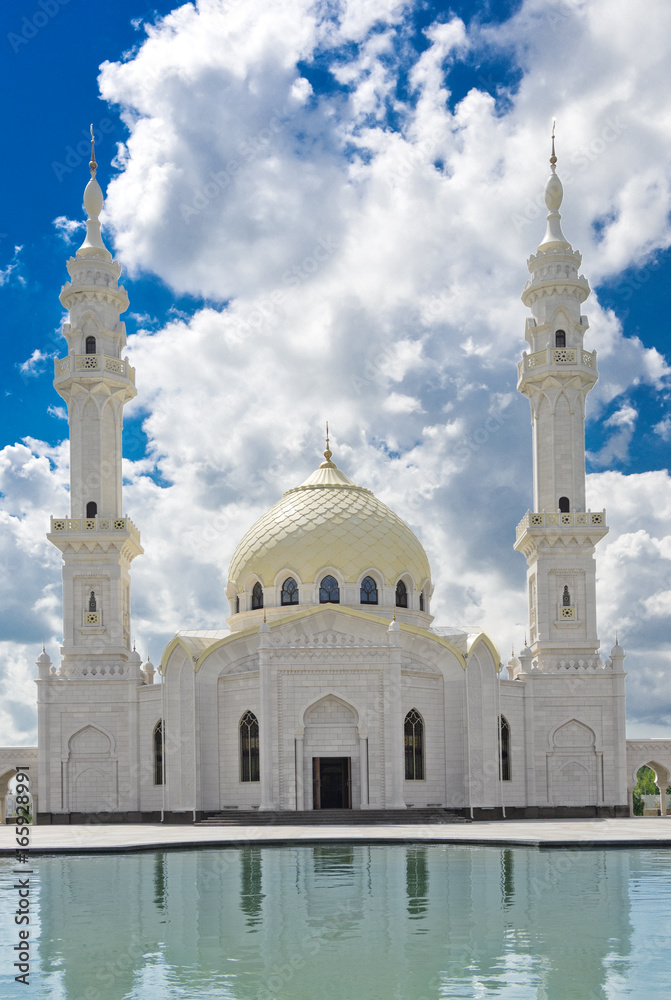 Obraz premium White mosque