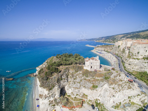Vue aérienne Tropea