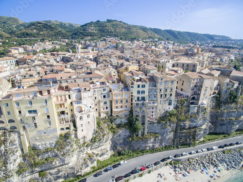 Vue aérienne Tropea