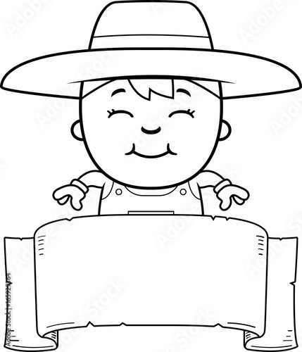 Child Farmer Banner