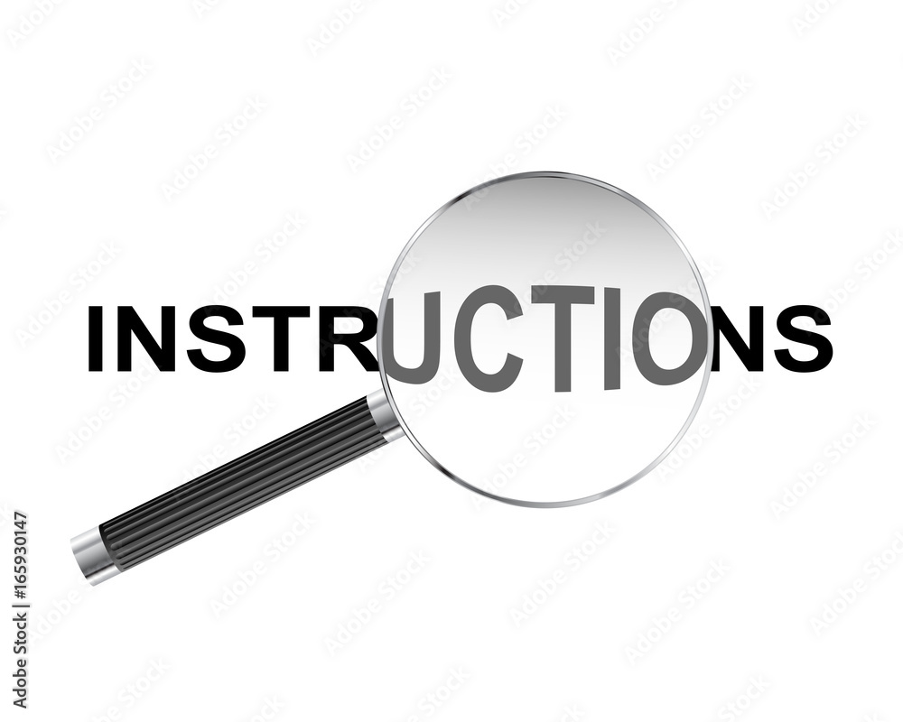 Instructions Magnifying Glass Instructions Magnifying Glass