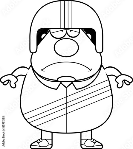 Sad Cartoon Stuntman
